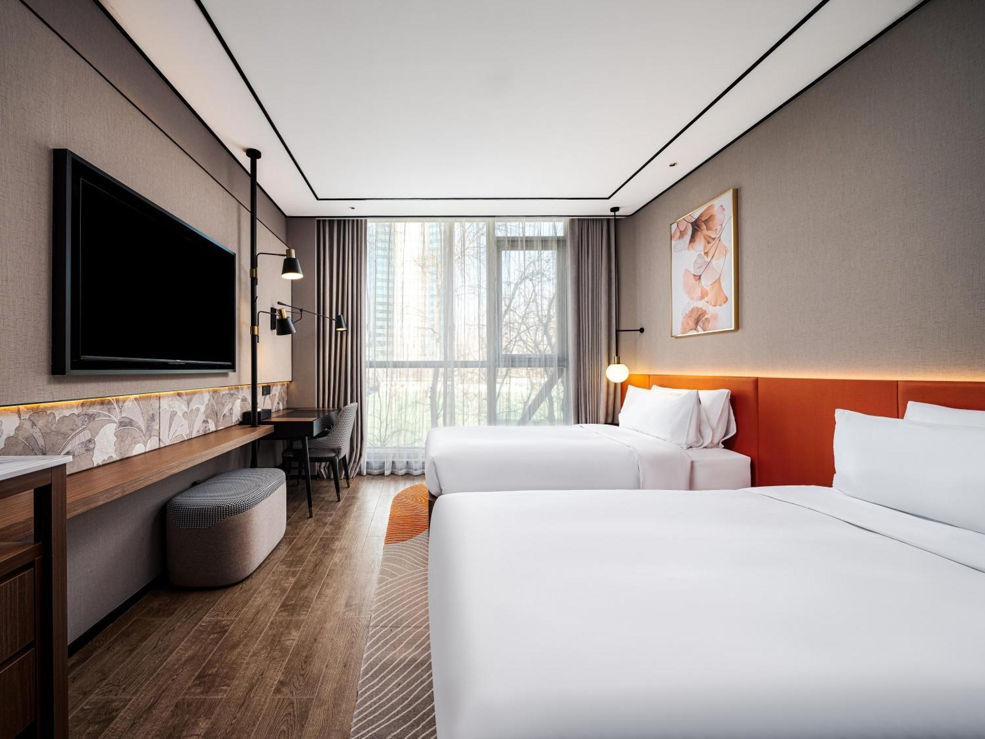 Hilton Garden Inn Beijing Guomao Eksteriør bilde